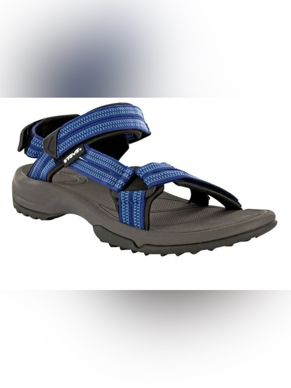 TEVA Terra FI Lite Women's Walking Athletic Open Toe Strappy Sandals Blue Sz 10